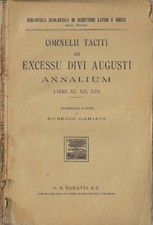 Cornelii Taciti ab excessus divi Augusti annalium. Libri XI, XII, XIII. Cornelii
