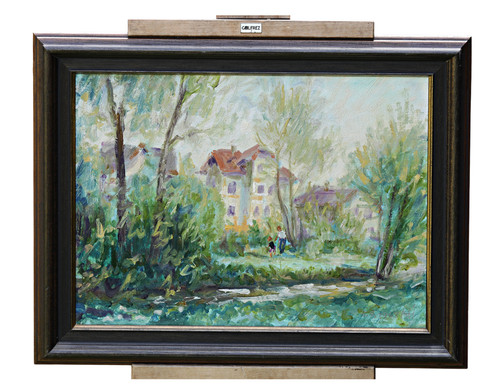 Hans hirschhuber paesaggio con - hirschhuber,