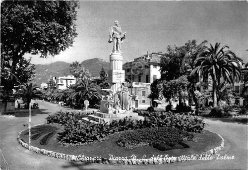 Cartolina chiavari piazza - cartolina,