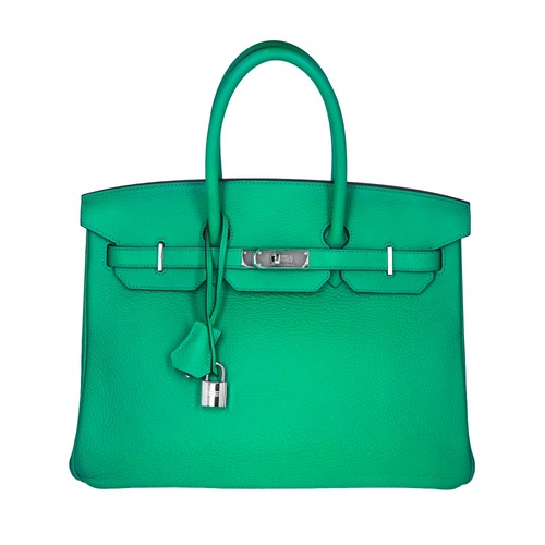 Hermes togo birkin - 35, green