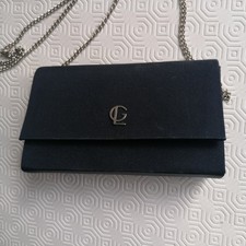 Pochette GUY LAROCHE in crepe di seta nera
