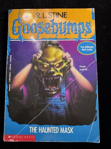 Goosebumps haunted mask 1st - -,