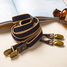 Bretelle elastiche gialle a