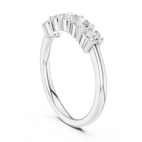 Fede nuziale squisita diamante