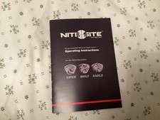Nite Site Istruzioni per l'uso