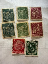 8 Deutsche Reich Stamps