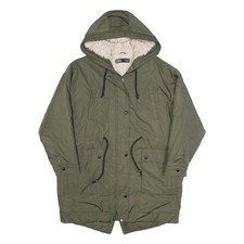 Giacca parka donna ZARA verde