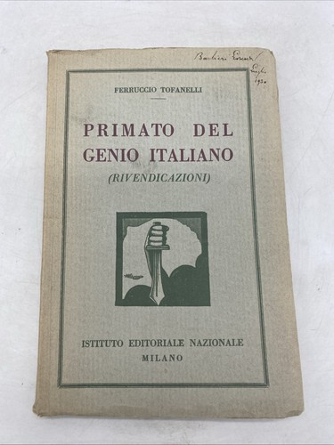 Ferruccio tofanelli primato - tofanelli,