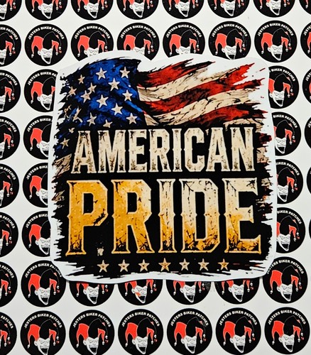 Adesivo vinile american - vinile, pride