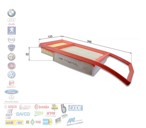 Filtro aria fiat panda 4x4 - fiat,