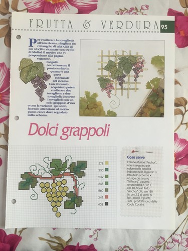 Schema punto croce ricamo - schema,