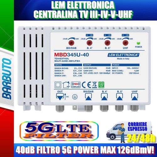 Lem elettronica mbd345u - lem,