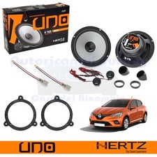 Coppia Casse Altoparlanti a 2 vie Hertz K165 serie UNO Ant per RENAULT CLIO V