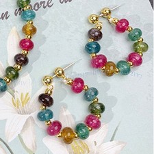 Orecchini a cerchio pendenti