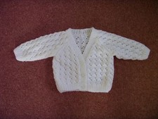 Cardigan bambino bianco