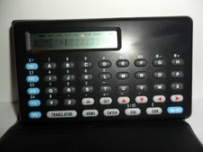 TRADUTTORE DA VIAGGIO IN 5 LINGUE CON CALCOLATRICE RUBRICA