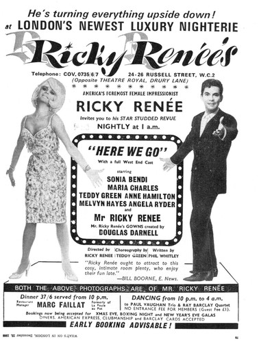 Magazine advert ricky - magazine,