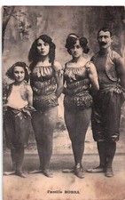 Early 1900's Postcard, Acrobat