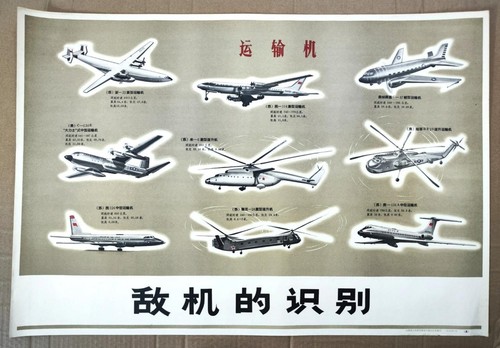 Poster identificazione aereo