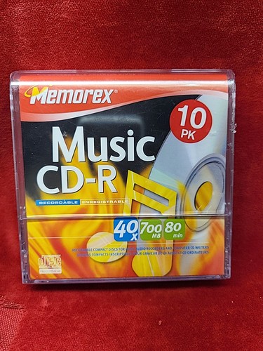 Memorex music r - memorex, cd-r