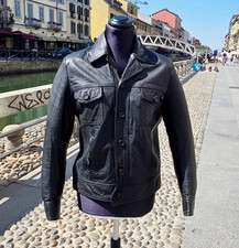 Giacca pelle vintage anni 60
