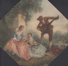 ANTICA STAMPA A COLORI PRIMI