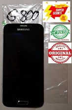 ORIGINALE SAMSUNG G800F GALAXY S5 MINI NERO DISPLAY LCD SCHERMO