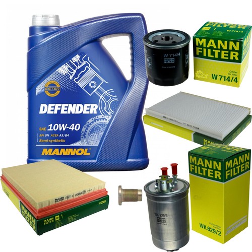 Mann controllo set mannol - mann,