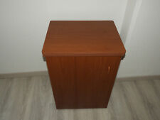 mobile artigianale per macchina da cucire in legno con carrello elevatore