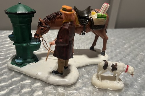 Lemax horse trough - lemax, #13368a