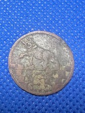 RARA MONETA RAME 1757 STATI