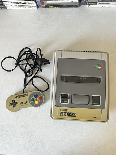 Console super nintendo snes - console,