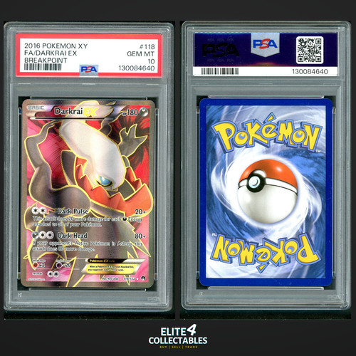 Darkrai 118 122 psa - ex,