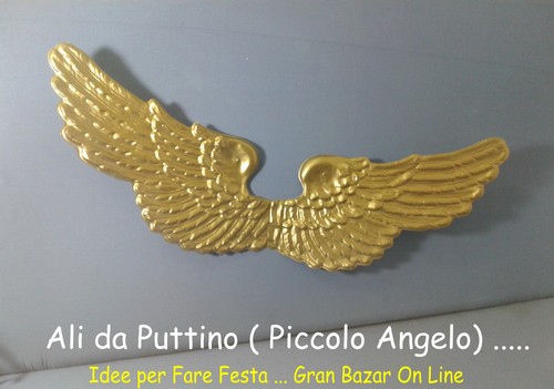 Ali oro angelo puttino - ali, in