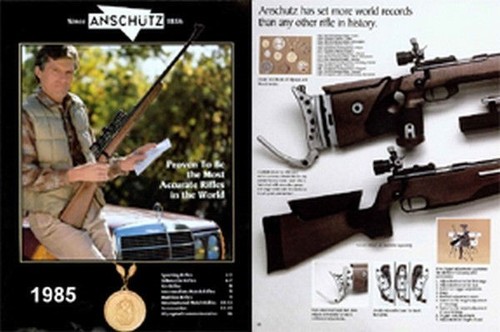 Catalogo fucili anschutz 1985 - catalogo,