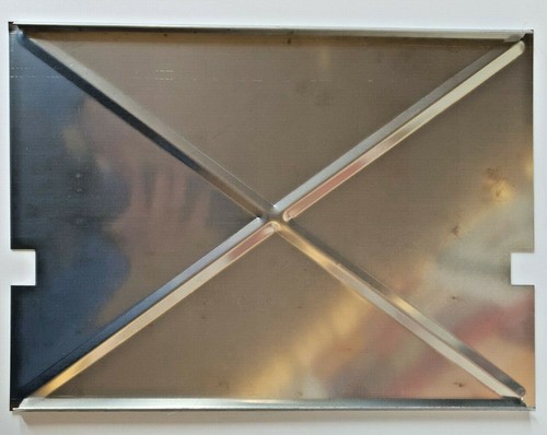 Deflettore tagliafiamma inox - deflettore,