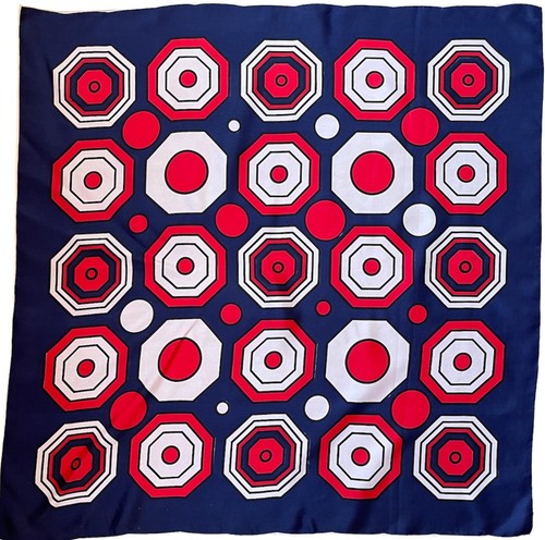 Foulard seta pura vintage - foulard, in