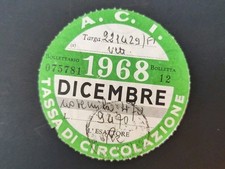 BOLLO AUTO VINTAGE DA