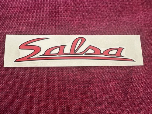 Adesivo salsa cicli - salsa, vintage