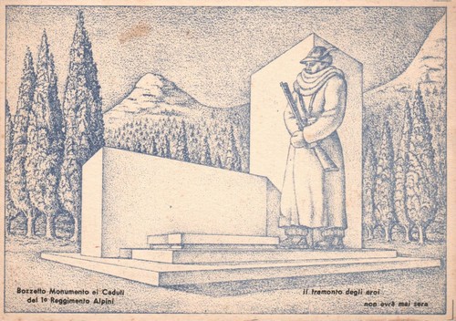 Militari alpini bozzetto - militari,