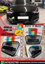 🔥ART. 0336 GRIGLIA ANTERIORE AUDI A6 4G C7 2011-2014 AVANT BERLINA CALANDRA 🔥