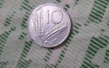 Moneta repubblica italiana 10