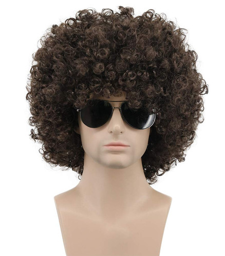 Parrucca uomo donna afro anni