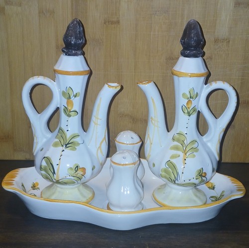 Set condimenti ceramica