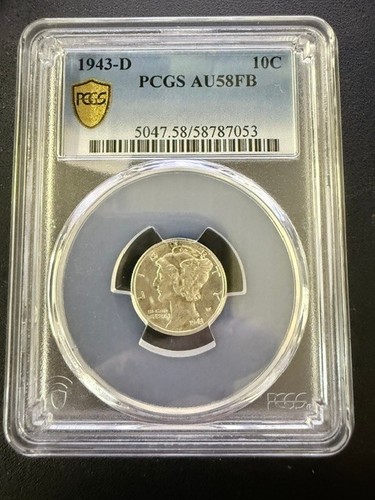 1943 mercury dime pcgs - 1943-d,