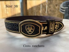 Cinturón Cuero Corte Láser