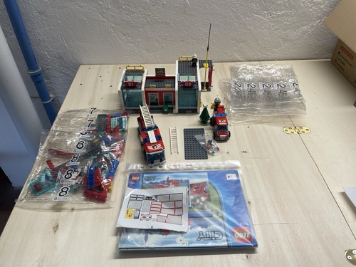 Caserma dei pompieri lego - pompieri, 7208