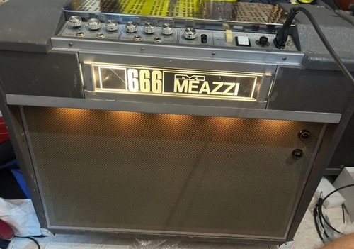 Meazzi 666 vintage amplifier - 666,