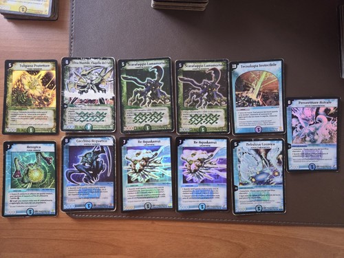 Lotto carte duel masters - carte,