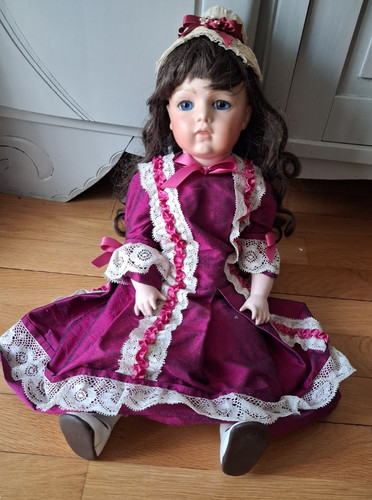 Poupée porcelaine tête - porcelaine,